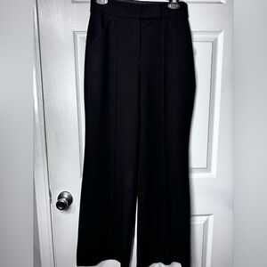 Women’s Express Black Super High Rise Flare Trousers Size 8R